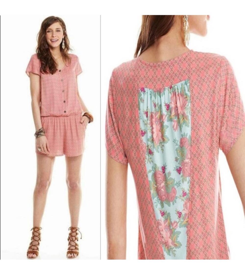 Matilda Jane romper size XS elastic waist